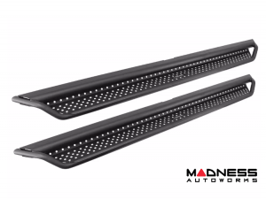 Jeep Gladiator Step Slider - Go Rhino - Dominator Extreme D1 - Black Powdercoat - `20-`25